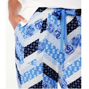 Women's print flannel pajamas sleep pants